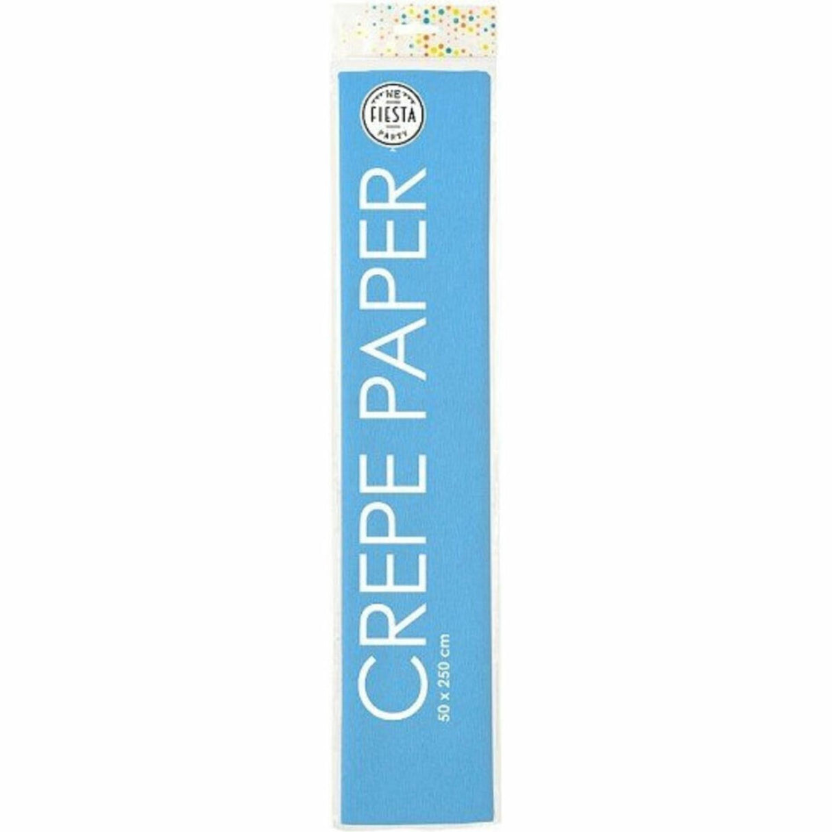 Globos crepepapir 50x250cm babyblå, pakke med 12 ruller