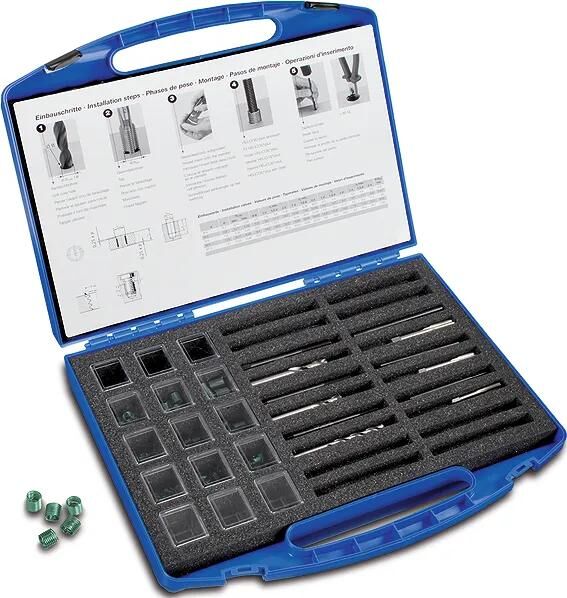 Böllhoff gevindreparatursortiment helicoil plus helicoil-plus rep-sort. 132-tlg. m6-m10