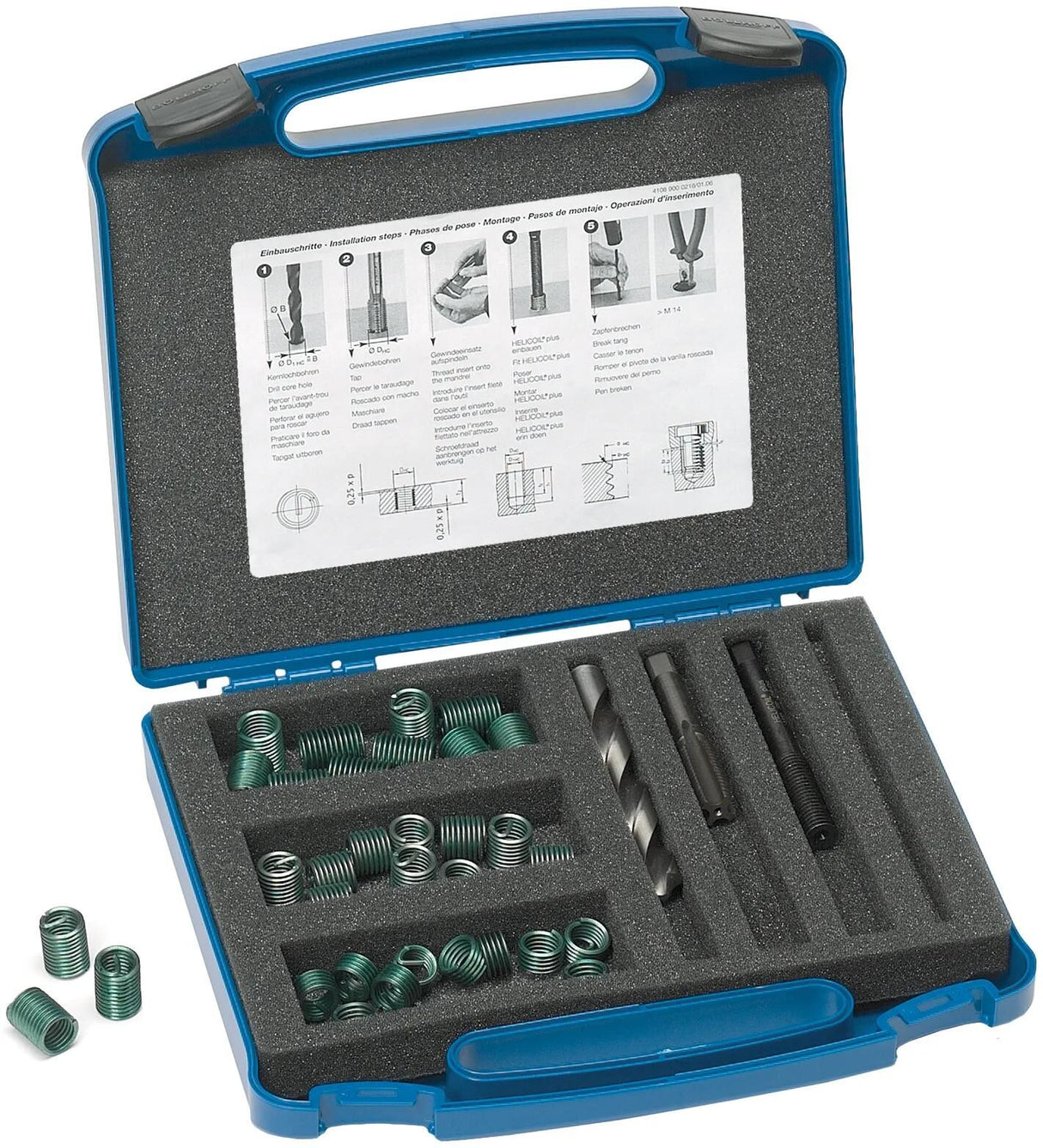 Böllhoff gevind reparation serie helicoil plus rep. pakke helicoil m12 x 1,25