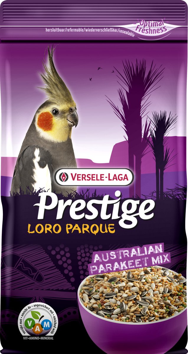 Versele-laga prestige premium loro parque australsk parakitblanding - fuglefoder - 1 kg