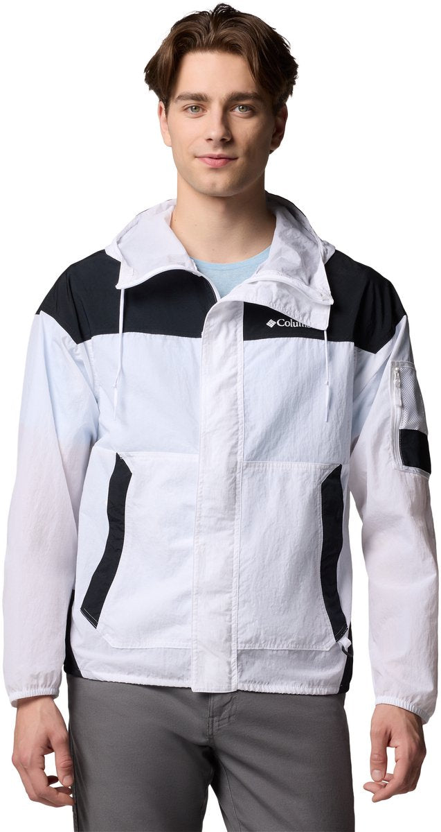 Columbia challenger™ ii windbreaker udendørsjakke til mænd - hvid