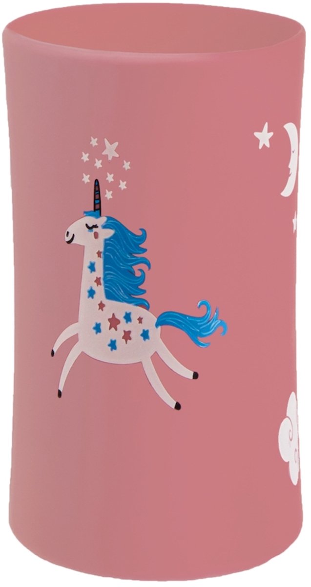 Pura silikone sleeve unicorn – beskyttelsescover til rustfri stålflasker – holdbar, BPA-fri og øger grebet – velegnet til sugerør og drikkeflasker