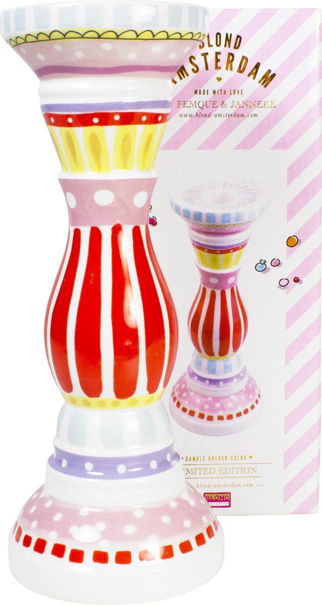 Blond amsterdam birthday: candle holder color