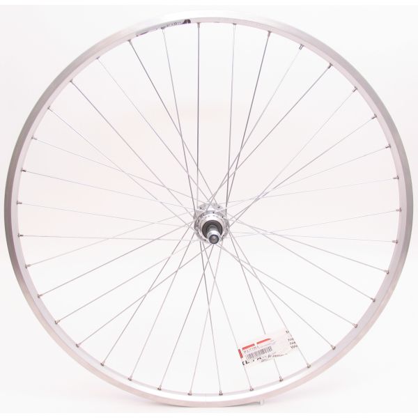 Baghjul 28 x 1 4 Zac19 Freewheel Fixed - Sølv