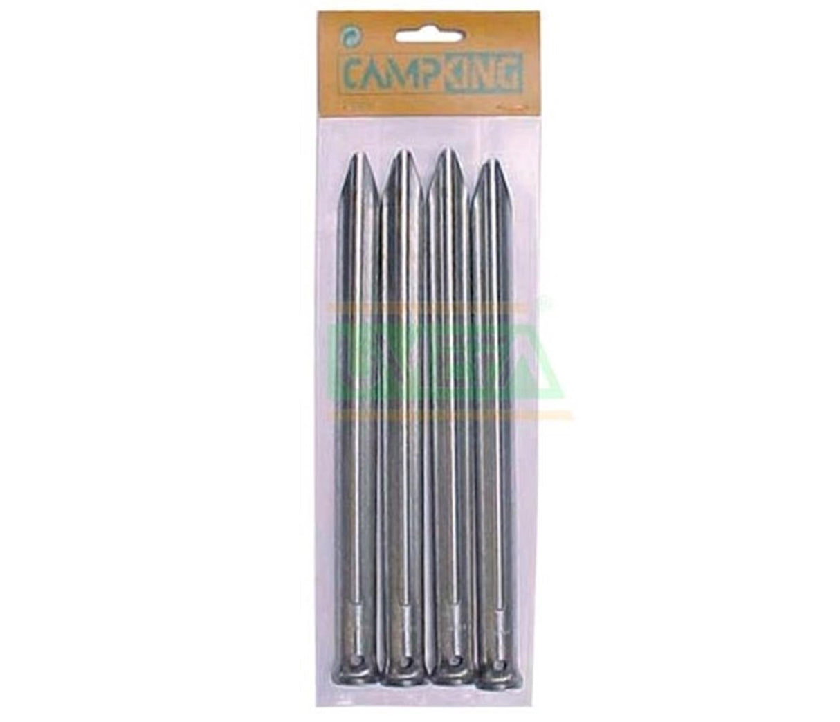 Camping halvrund teltpløkke 18 cm, pakke med 10 stk