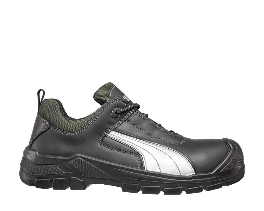 Puma arbejdssko Cascades s3 lav sort størrelse 46
