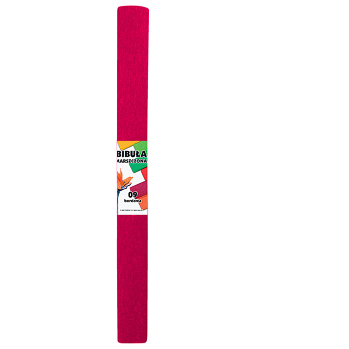 Crepe papir bordeaux
