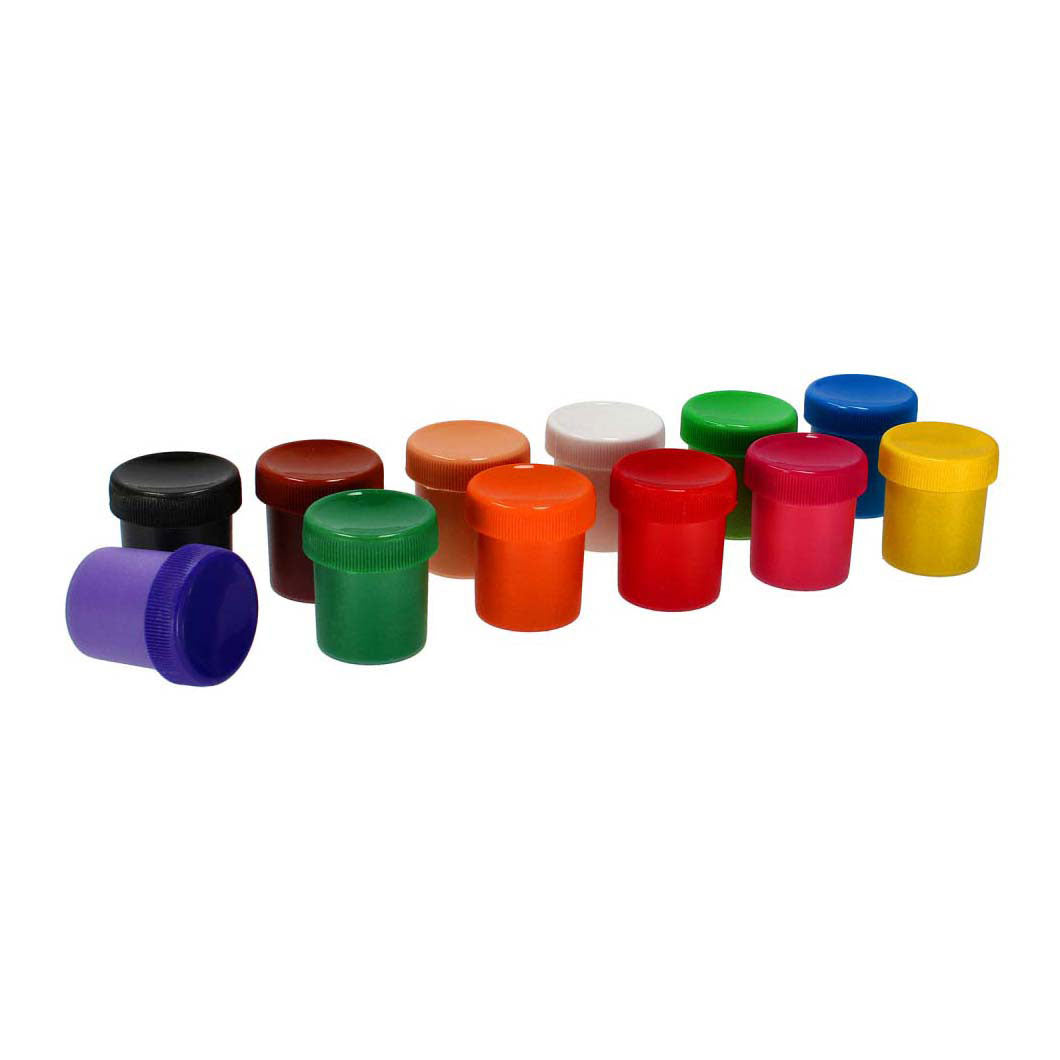 Plakatmaling 12 farver hot wheels, 20ml