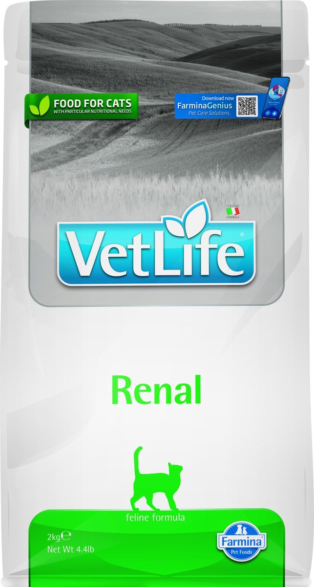 Farmina vetlife renal - kattefoder - 2 kg