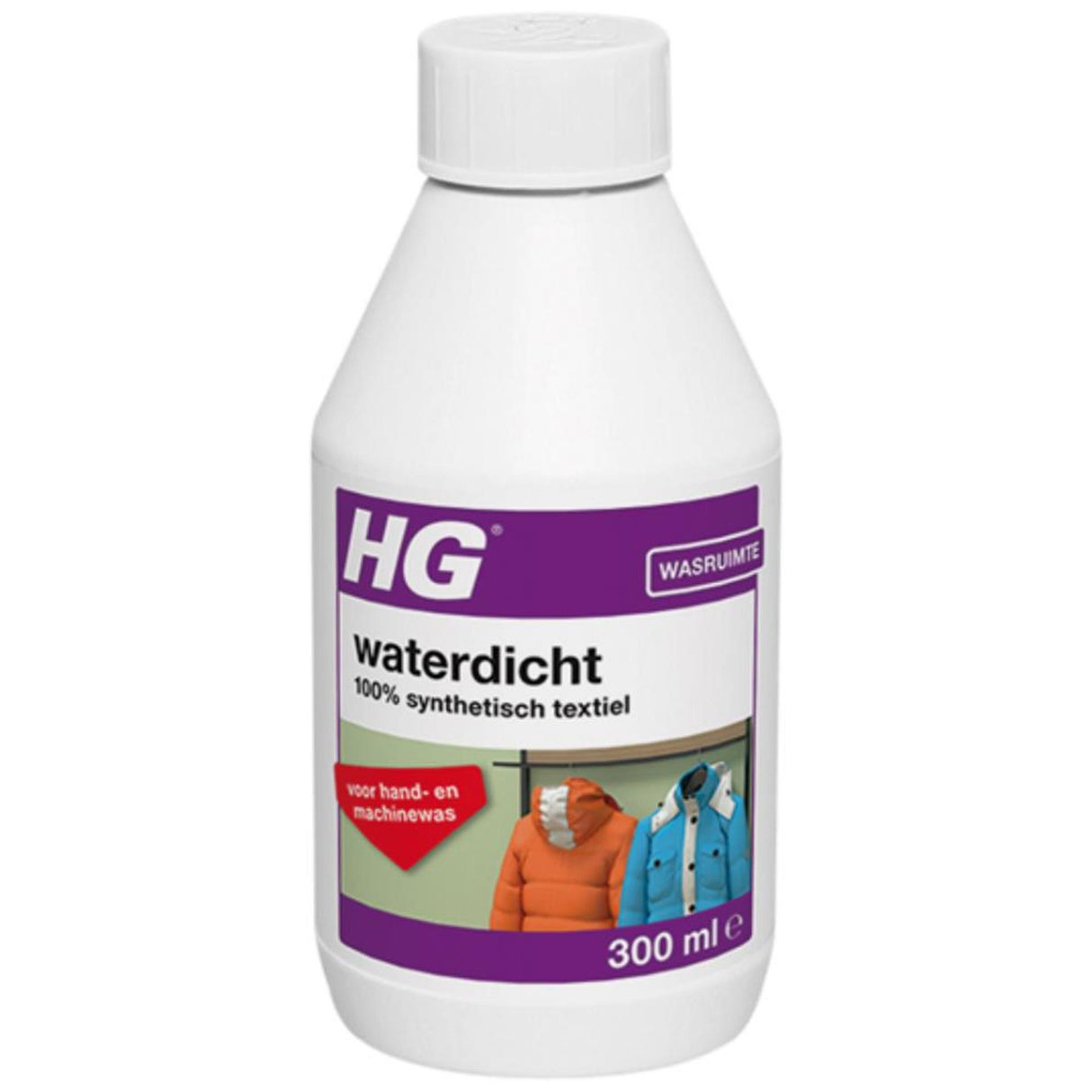 Hg vandtæt 100% syntetisk tekstil 300ml
