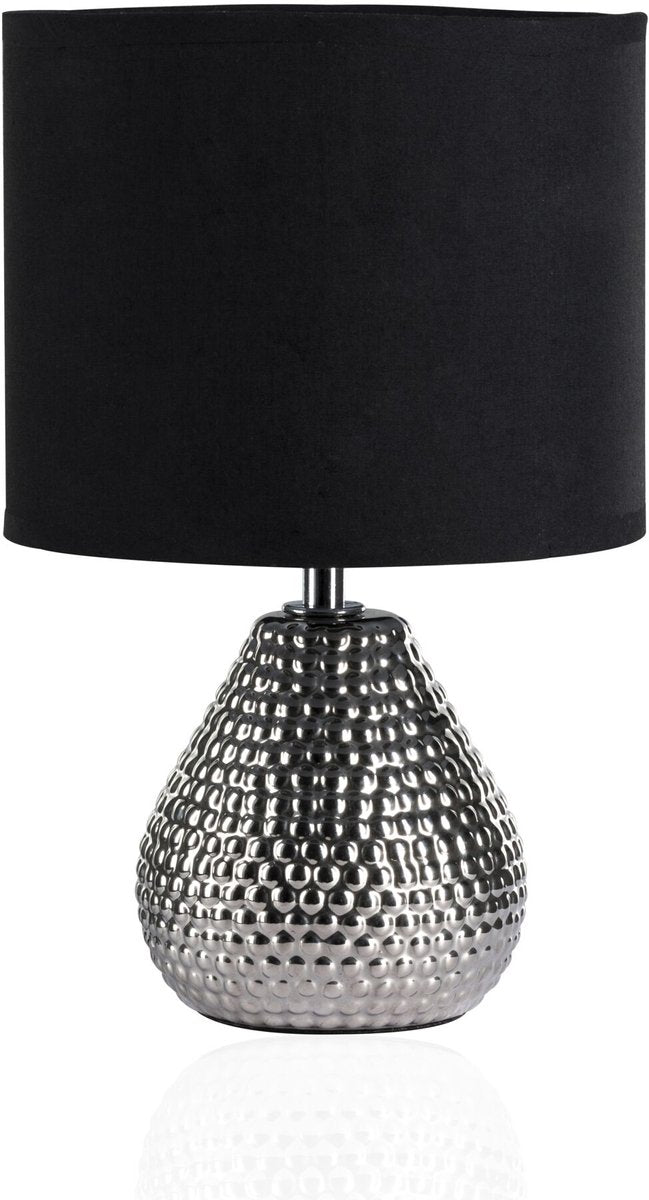 Pauleen LED bordlampe slurk af sølv e14 max. 20w sølv, sort