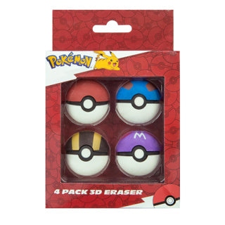 Undercover sæt viskelædere pokemon - 4 stk.