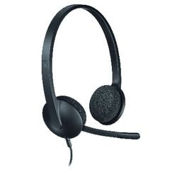 Headset logitech h340 sort støjreduktion
