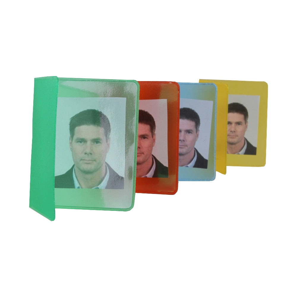 Zep pasfotomapper 250 stk. farve assorteret