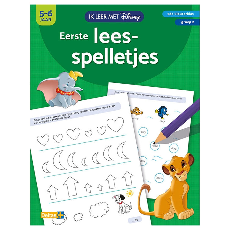 Delta'er jeg lærer med første læsespil (5-6 år)