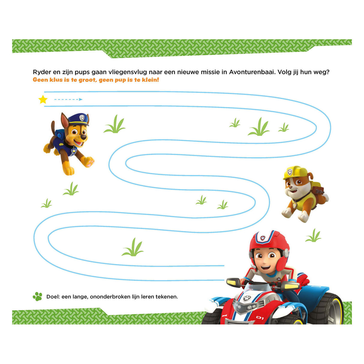 Deltas paw patrol - sjove skrivelege (4-5 år)