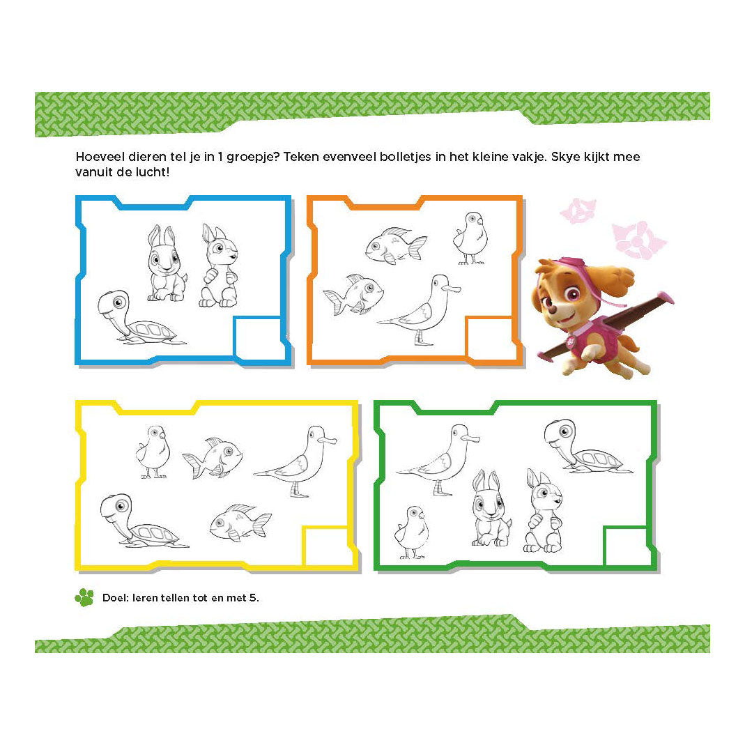 Deltas paw patrol - sjove tællelege (4-5 år)