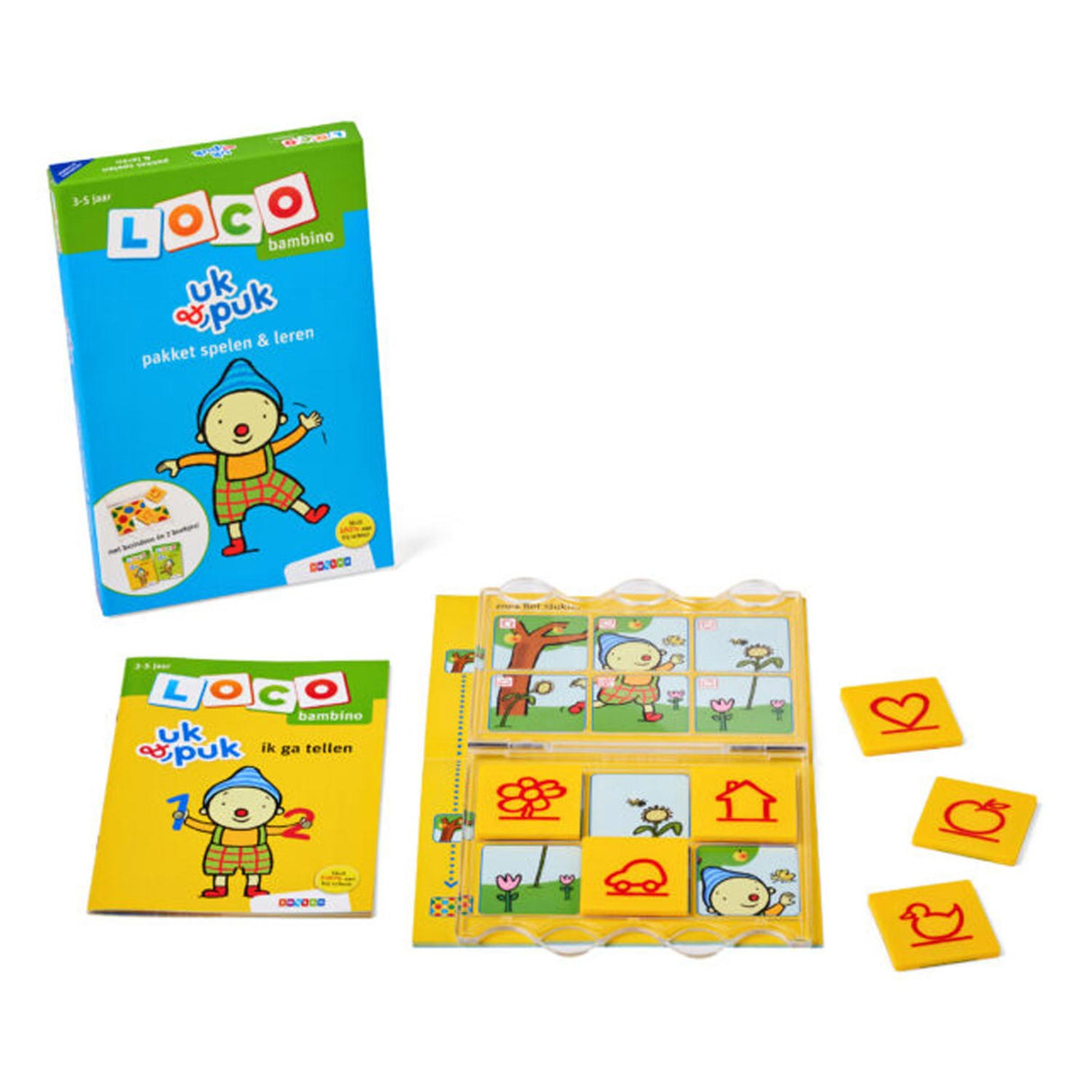Loco bambino uk og puk pakke leg og lær. 3+