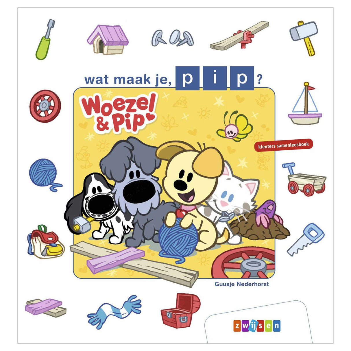 WPG Uitgevers Woezel Pip - Hvad laver du, Pip?