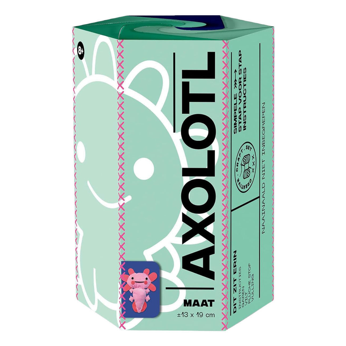 Kunsthåndværkssæt - axolotl