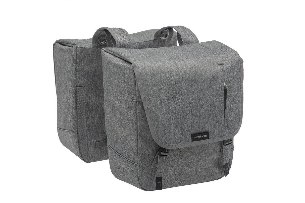 Grå Nova Double - Double Bicycle Bag, Water -Repellent, 32L