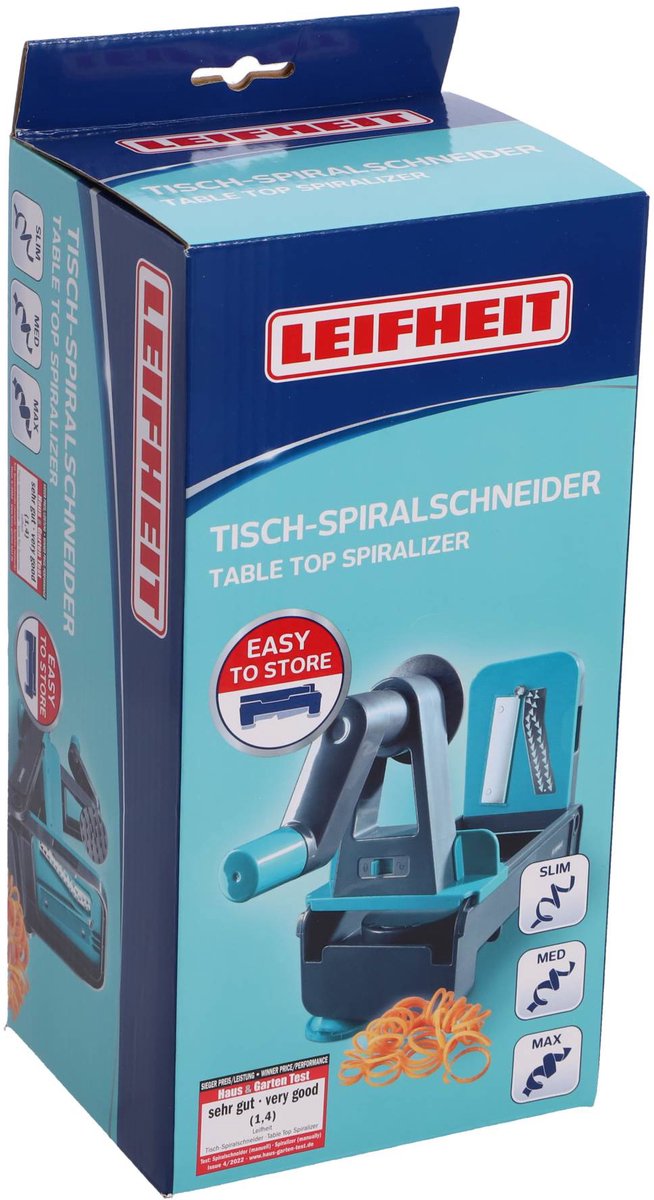 Leifheit bordspiralskærer - rivejern