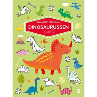 Bog stor malebog dinosaurer | 2 stk