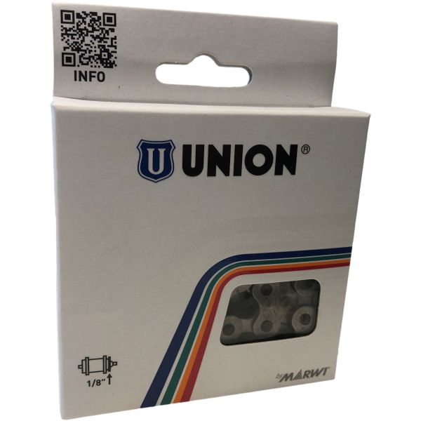 Union 410h cykelkæde 1 2x1 8x112 Sort