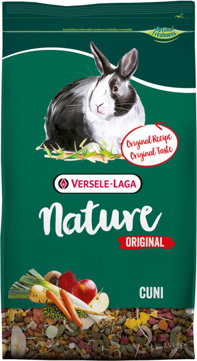 Versele-laga natur original cuni - kaninfoder - 9 kg