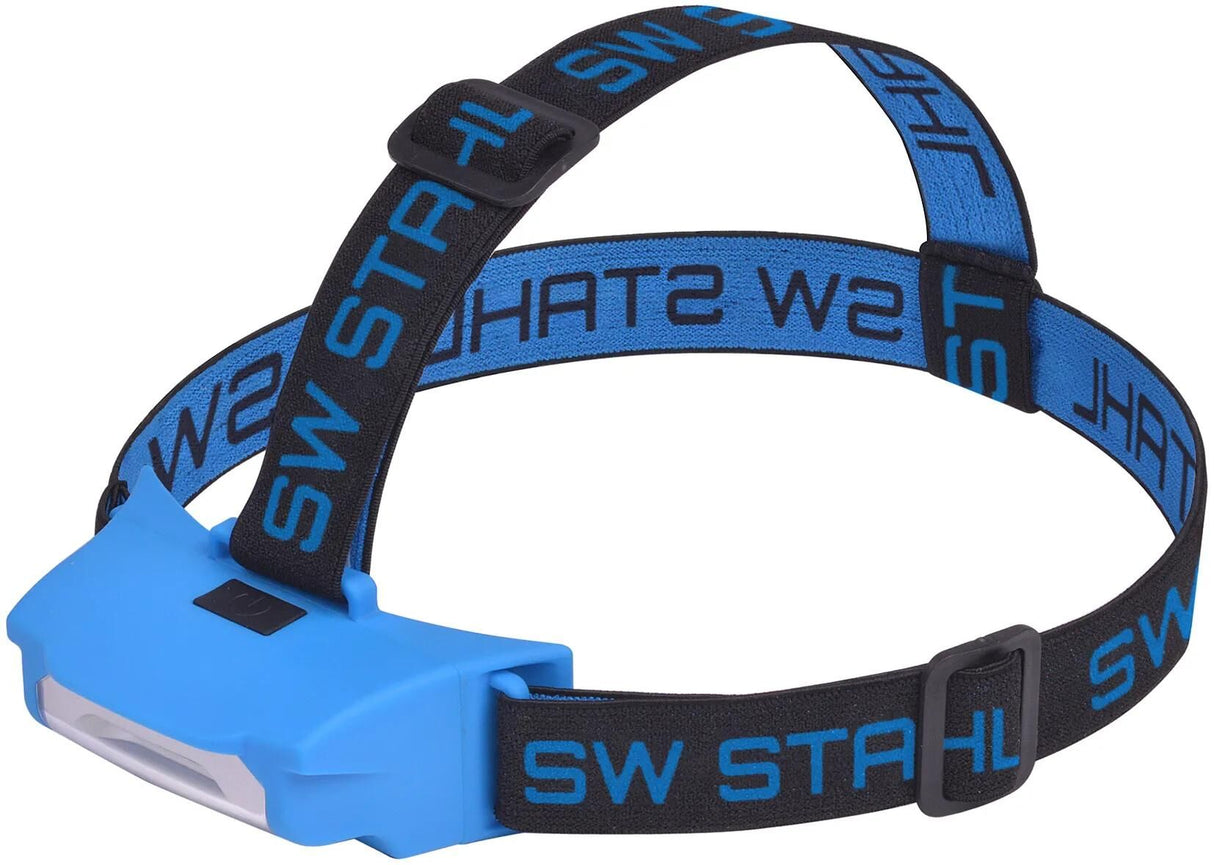 Sw stahl forlygte s9716 led batteri forlygte belysning cr. 2w