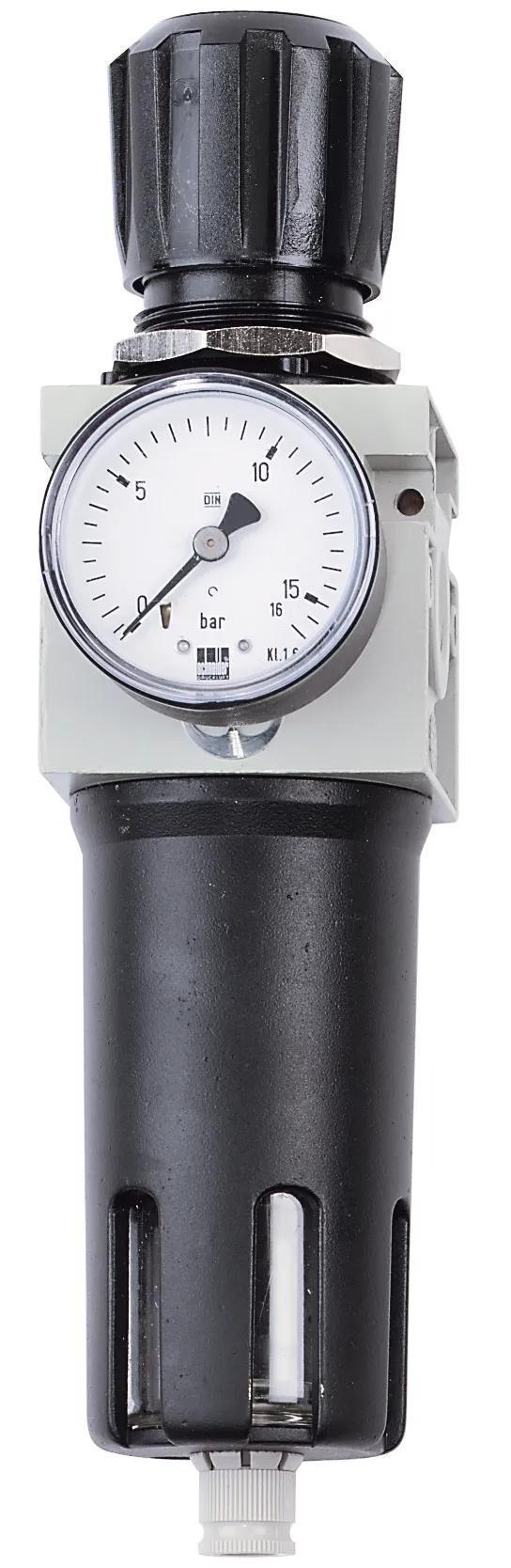 Schneider airsystems trykregulator fdm filtertrykreducer 0 - 12 bar 18bar