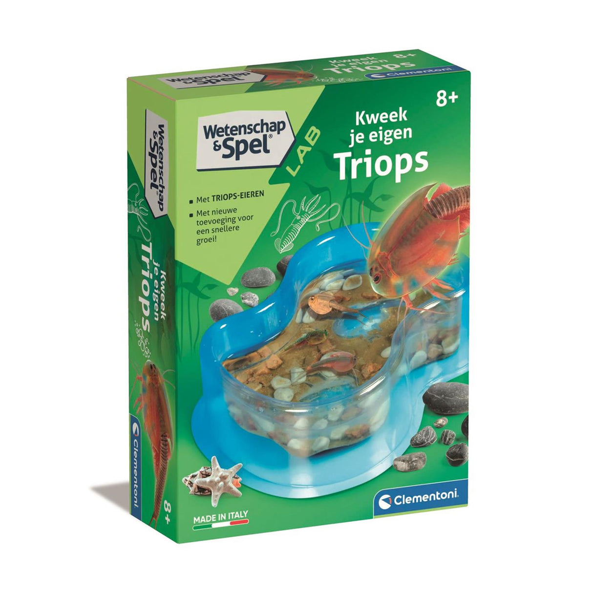 Clementoni videnskabsdyrkning af triops 7+