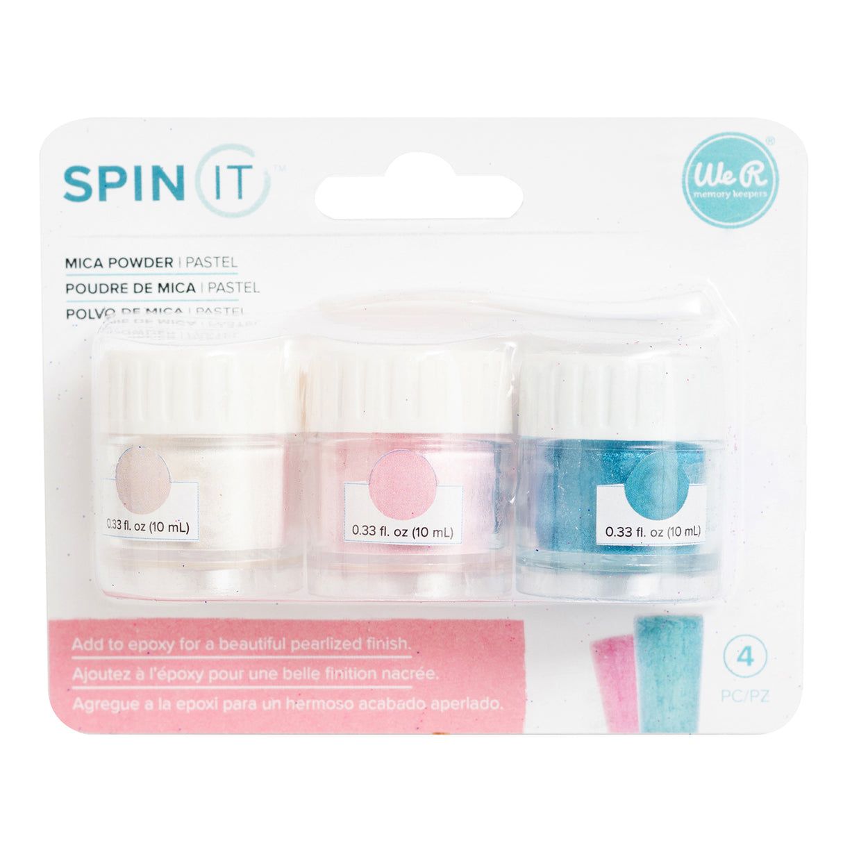We r makers • spin it glimmerpulver pastel