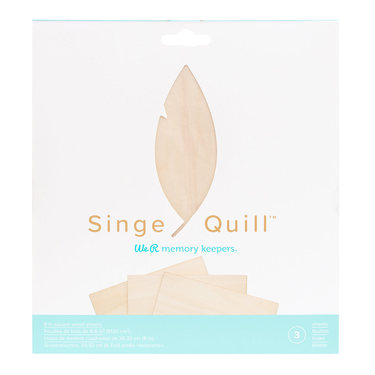 We r makers • singe quill træfinerplader