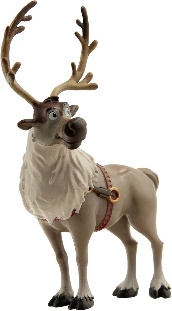 Bullyland 13514 – legefigur og samlerfigur Sven fra Disney Frozen 2 – ca. 12 cm – naturtro og detaljeret design – ideel som kagefigur og lille gave til børn fra 3 år.