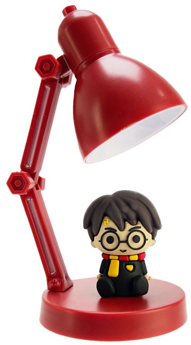 Mad monkey harry potter - fin minilampe på + - 10 cm høj - aftagelig figur - justerbar