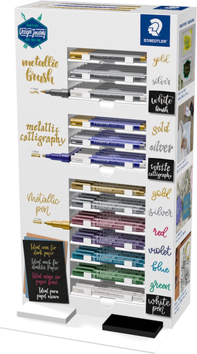 Staedtler skriveredskaber metallic assorterede | 130 stk