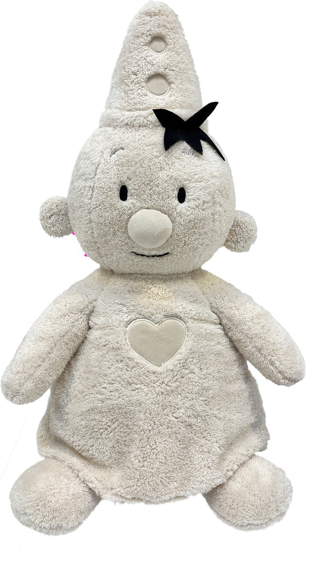 Bumba kæletøj - fluffy plys - 35 cm beige