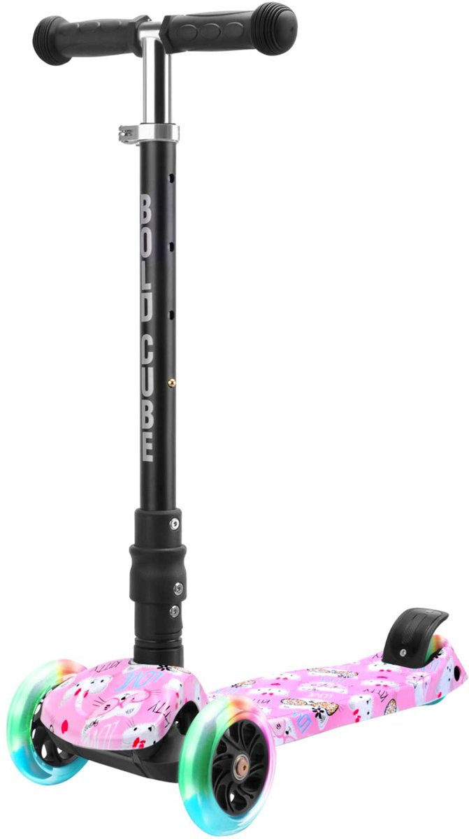 Volare boldcube stor trehjulet scooter - kattekærlighed