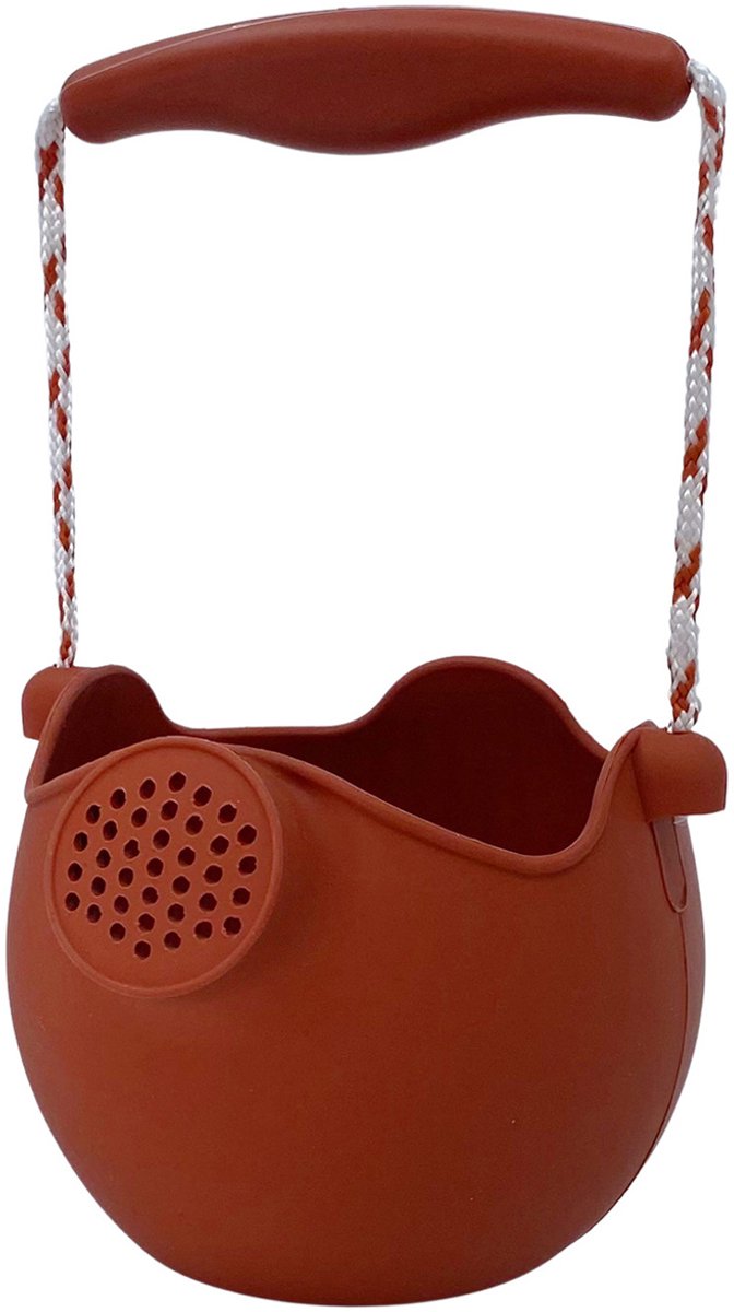 Scrunch legetøjshælde - orange - foldbar - genanvendelig
