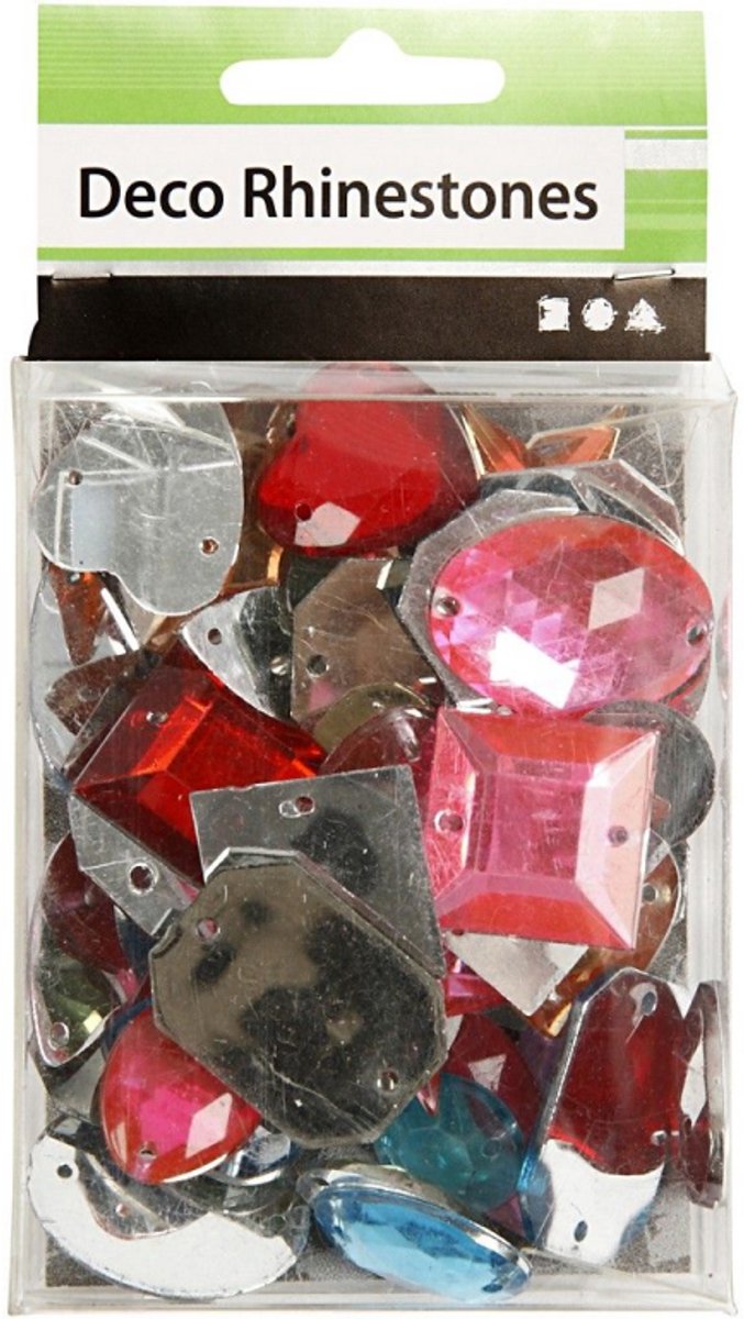 Https: www.cchobby.nl rhinestones-size-10-17-mm-approx-50-piece-diverse-colors-15-gr-1-box