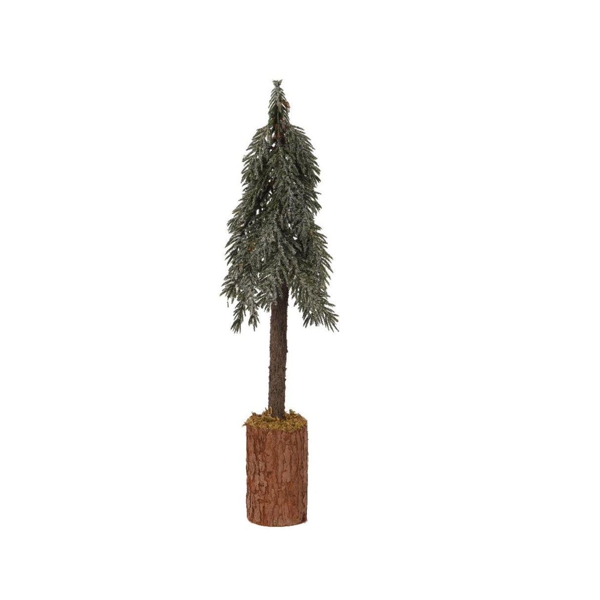 Decoris kunstigt juletræ mini på stamme ø13xh45cm