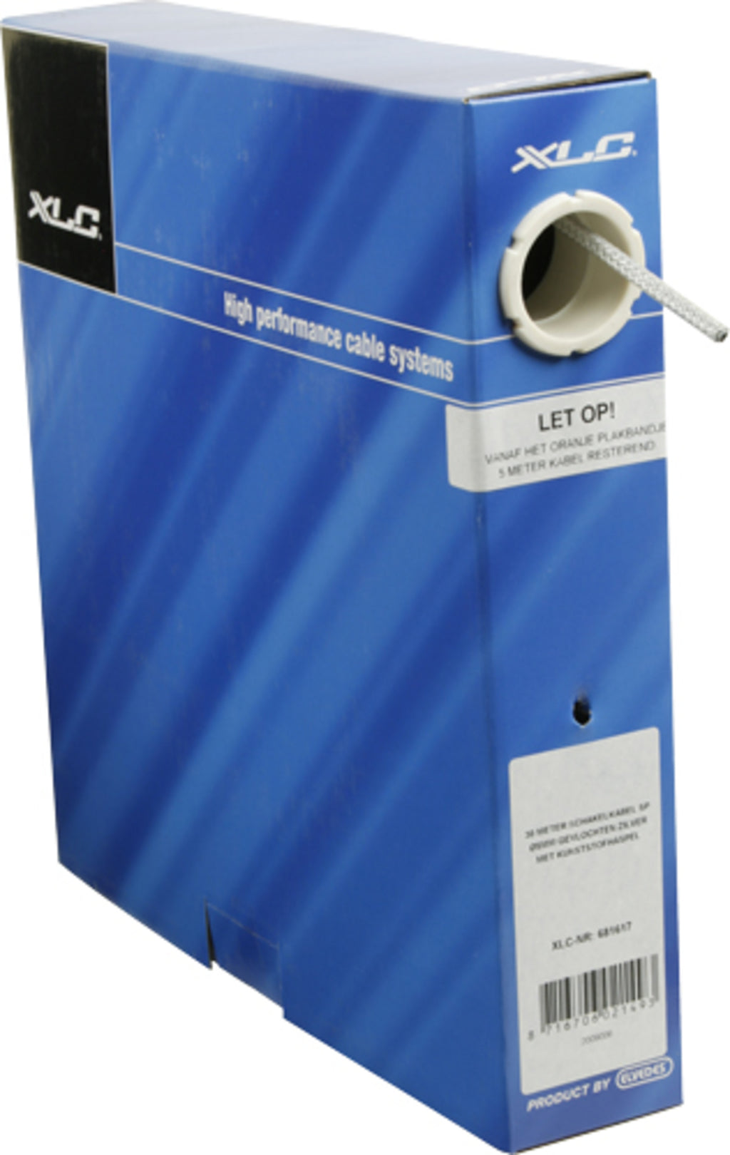 Xlc kabel wp rulle udvendig 5.0mm 30mtr bremse zi