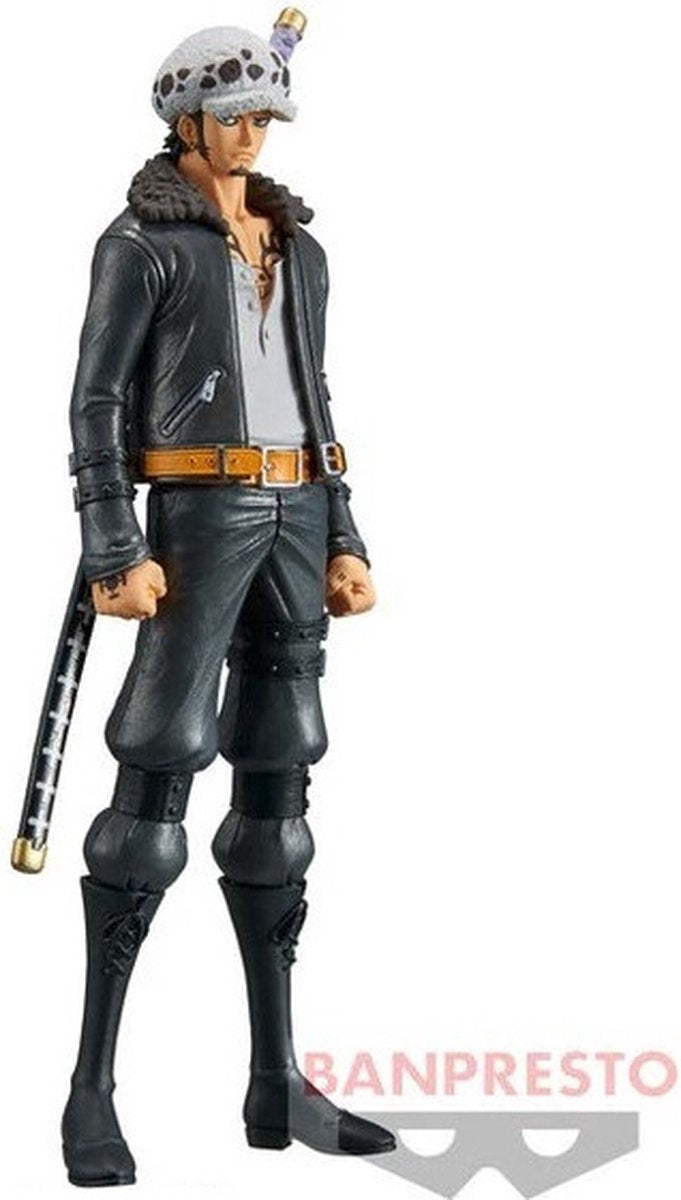 Banpresto co., ltd. one piece: film rød - dxf - the grandline men - vol.10 - trafalgar lov statue 17cm