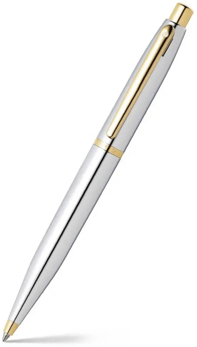Sheaffer kuglepen vfm - e9422 - poleret forkromet guldbelagt - sf-e2942251