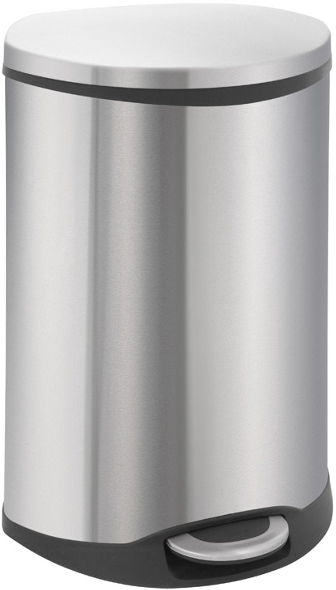 Eko Pedal Bin Shell 50 L Mat Silver Colored