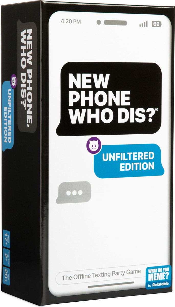 What do you meme new phone who dis - offline festspil for voksne