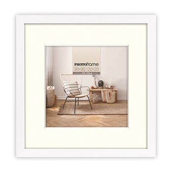 Zep fotoramme v4530w malmo hvid 20x20 30x30 cm