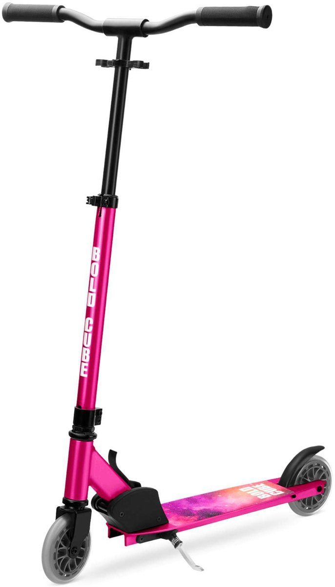Volare boldcube deluxe 2-hjulet scooter - fuchsia pink
