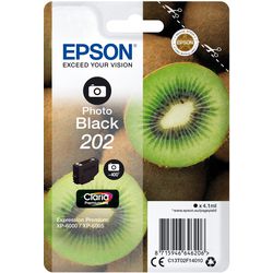 Foto blækpatron epson 202 sort